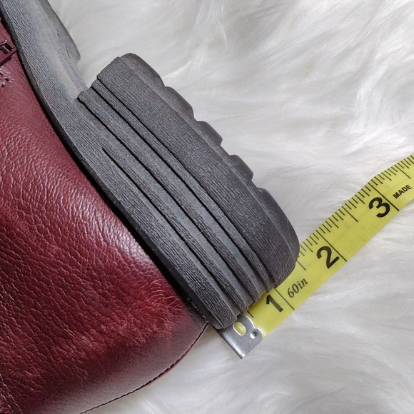 Earth Origins Penelope brown leather boots sz 7W. - Picture 13 of 15